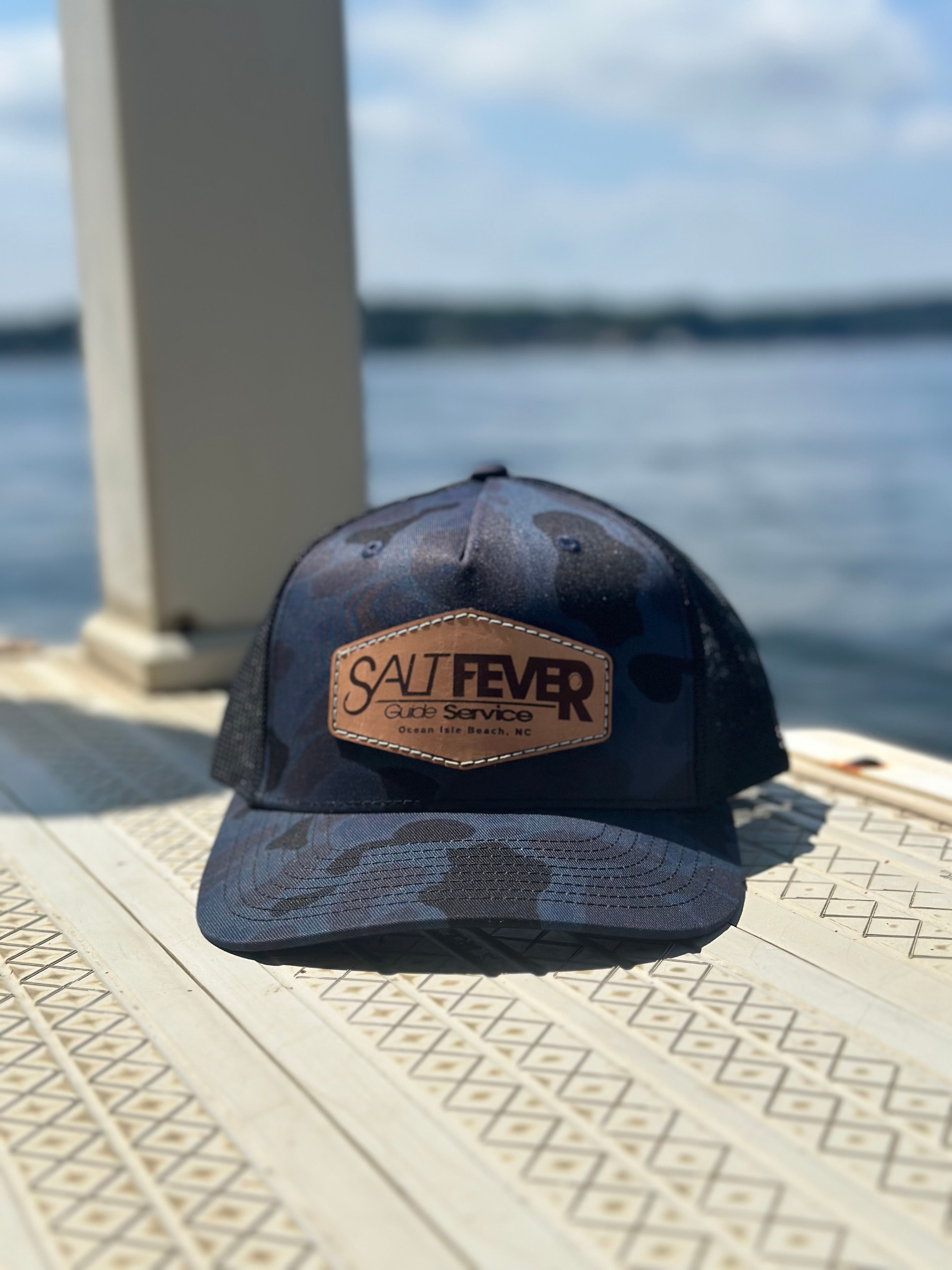 Salt Fever OIB Leather Patch Hats