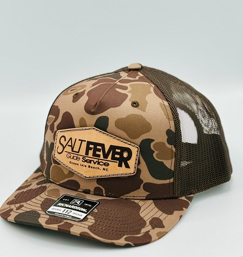 Salt Fever OIB Leather Patch Hats