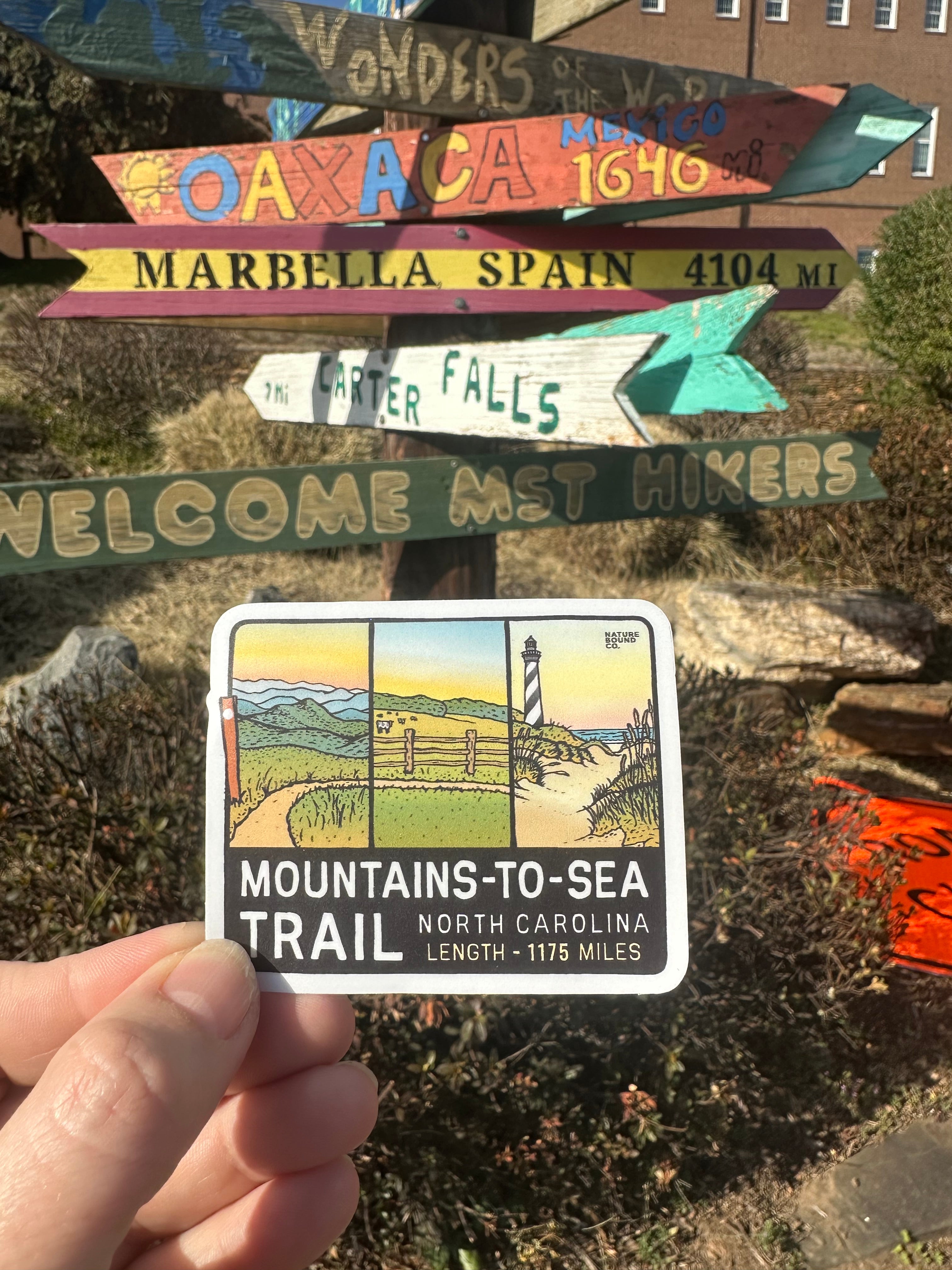 Mountains-to-Sea Trail Sticker