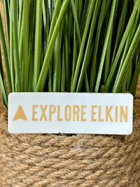 Explore Elkin Arrow Sticker