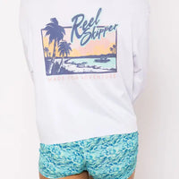 Cropped Tee - Bahamas Postcard