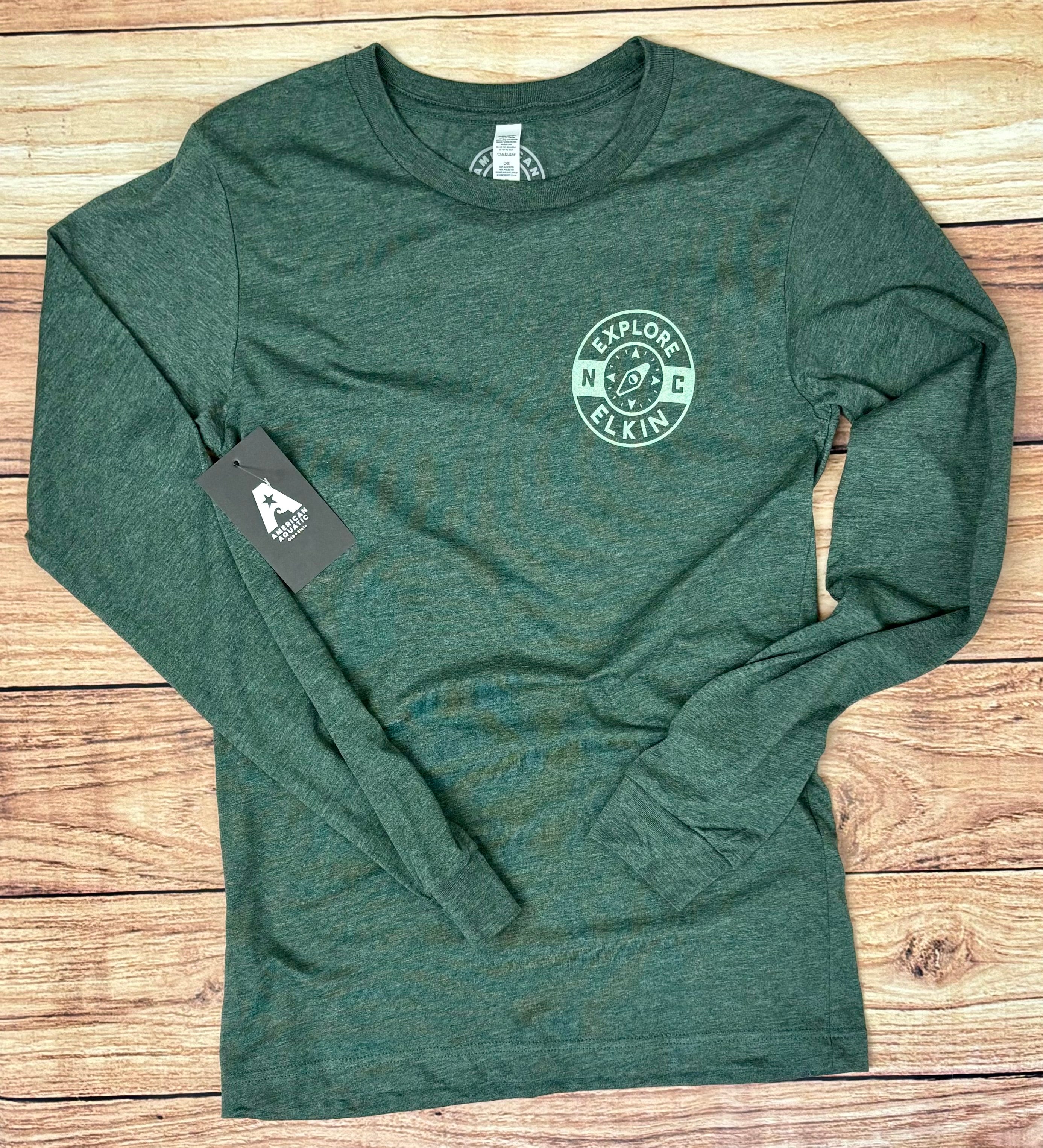 Explore Elkin Long Sleeve Triblend Tee