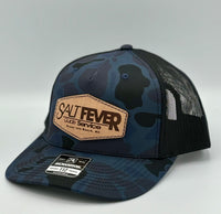 Salt Fever OIB Leather Patch Hats