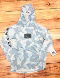 Youth Camo Hooded Avidry Airmesh Hoodie