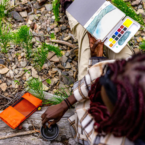 Backpack Watercolor Kit