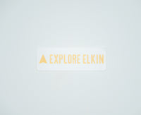 Explore Elkin Arrow Sticker